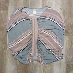 Anthropologie Multi Color Relaxed Top